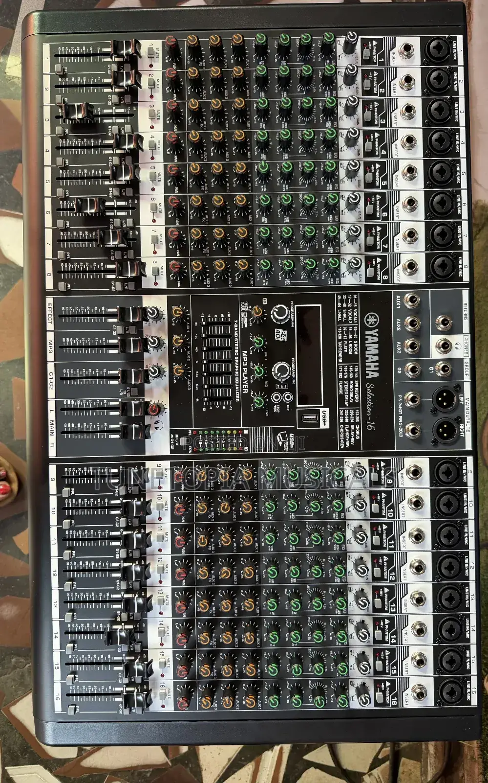 Yamaha Mg16x Cv 16-channel Stereo Mixer.