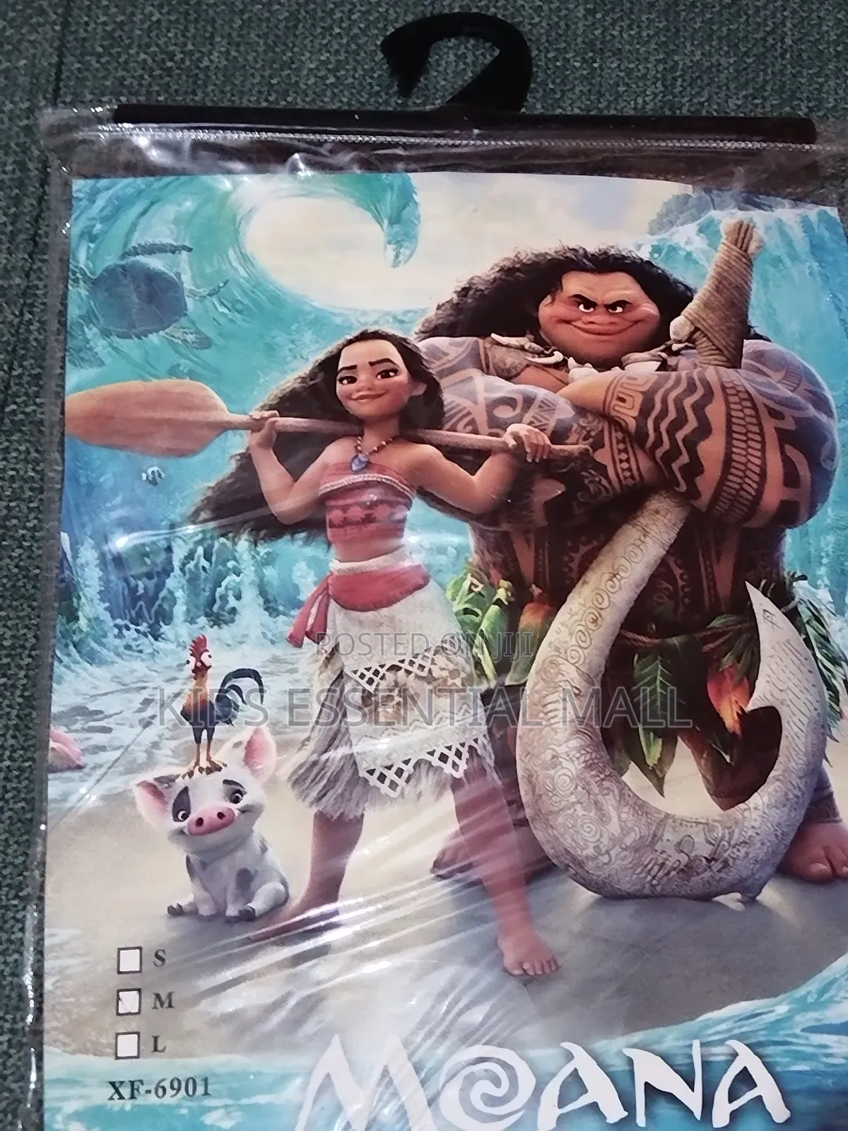 Moana Cartoon Character Costume for Kids