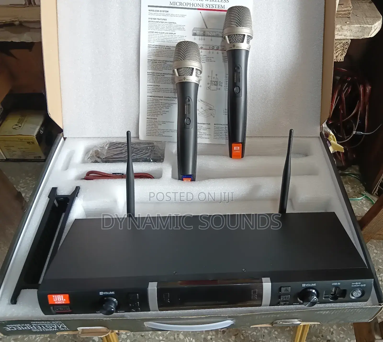 JBL Kmc9 Wireless Microphone