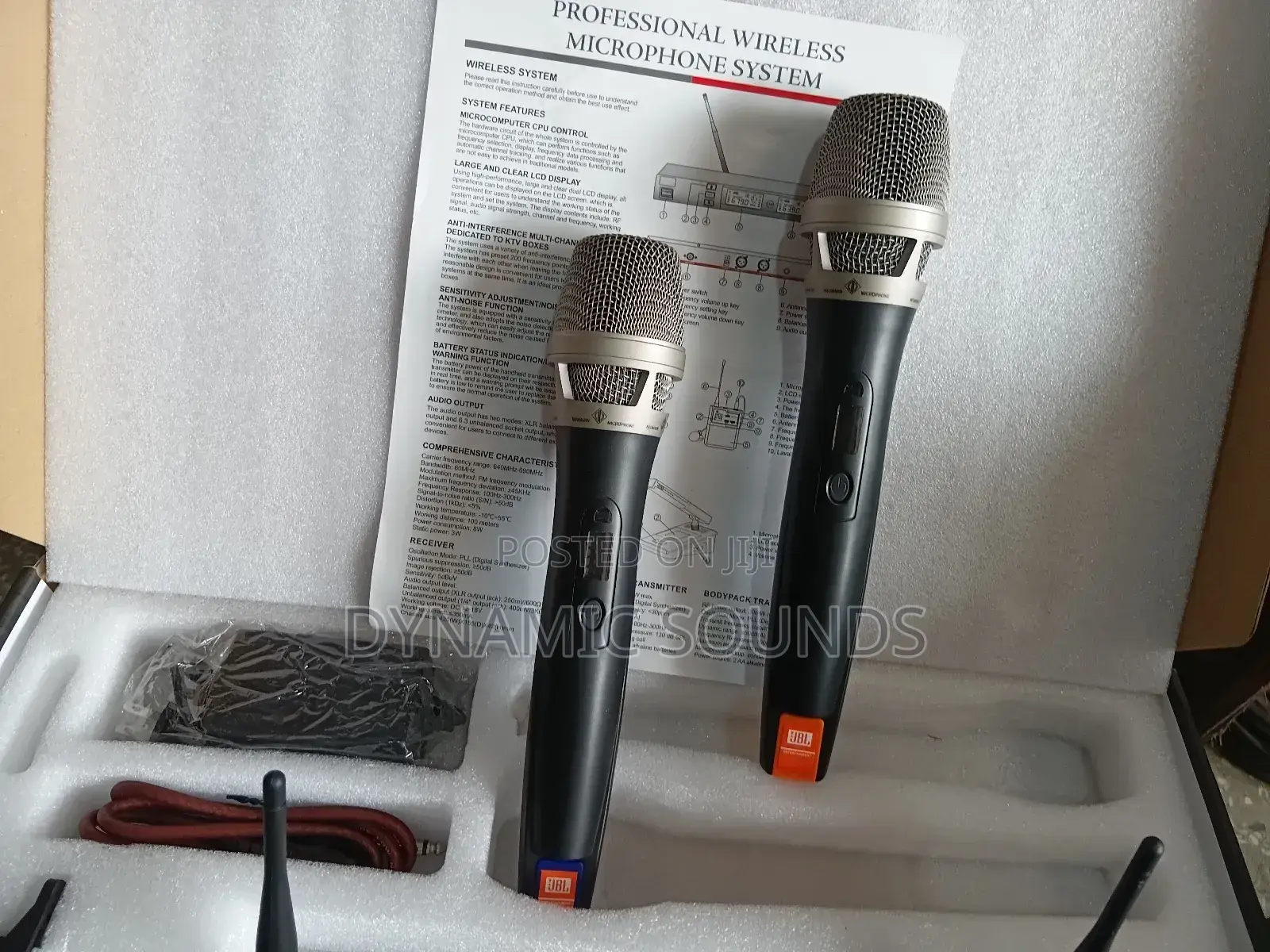 JBL Kmc9 Wireless Microphone