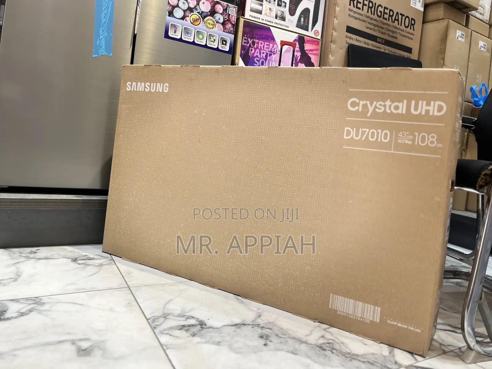Fresh in Box Samsung 43du7172 43” Crystal Uhd Smart Television.