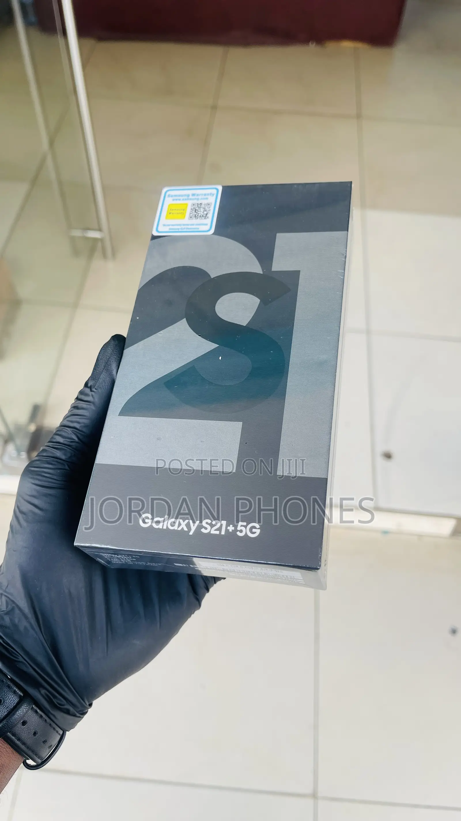 New Samsung Galaxy S21+ 5G 128 GB Black