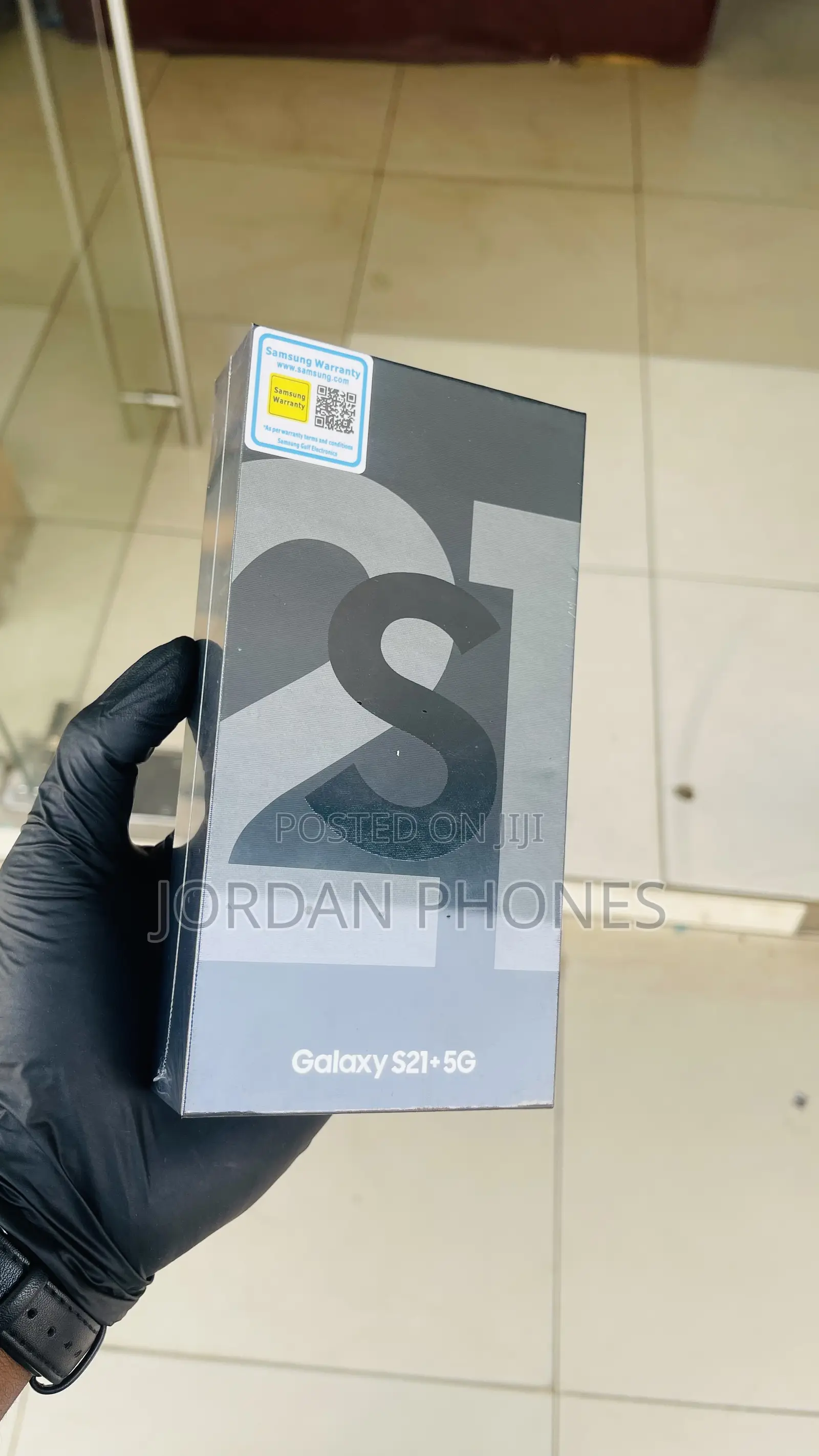New Samsung Galaxy S21+ 5G 128 GB Black