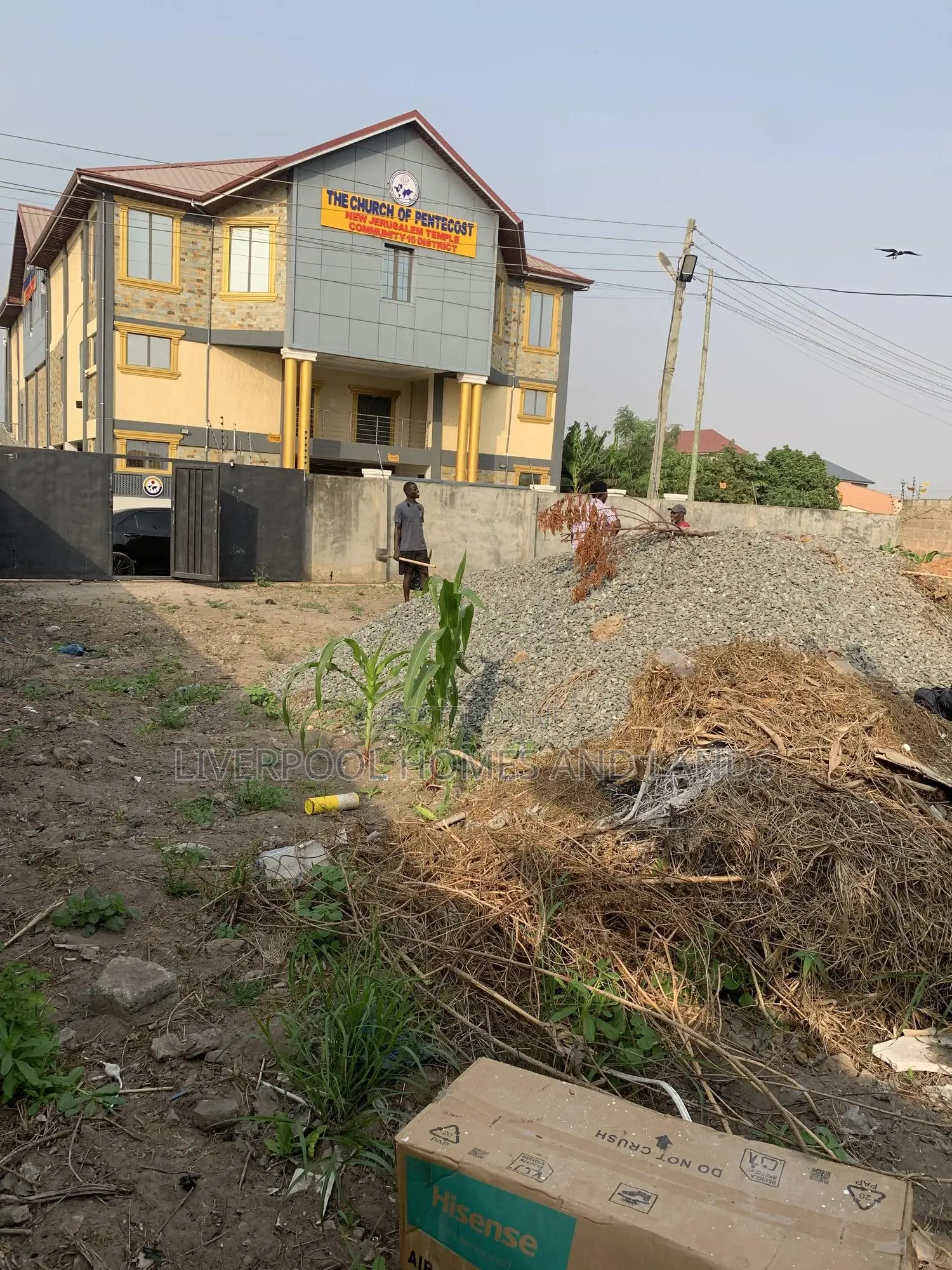 Half Plot for Sale Around Spintex Comm17