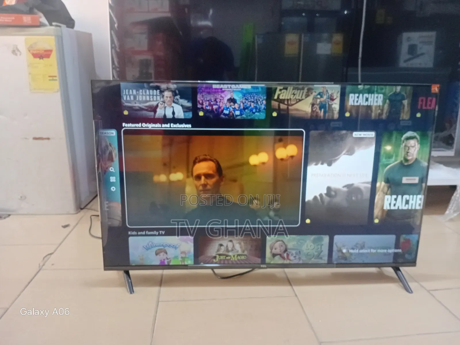 TCL 43” Google Tv Smart Uhd — Wi-Fi + Apps Ready