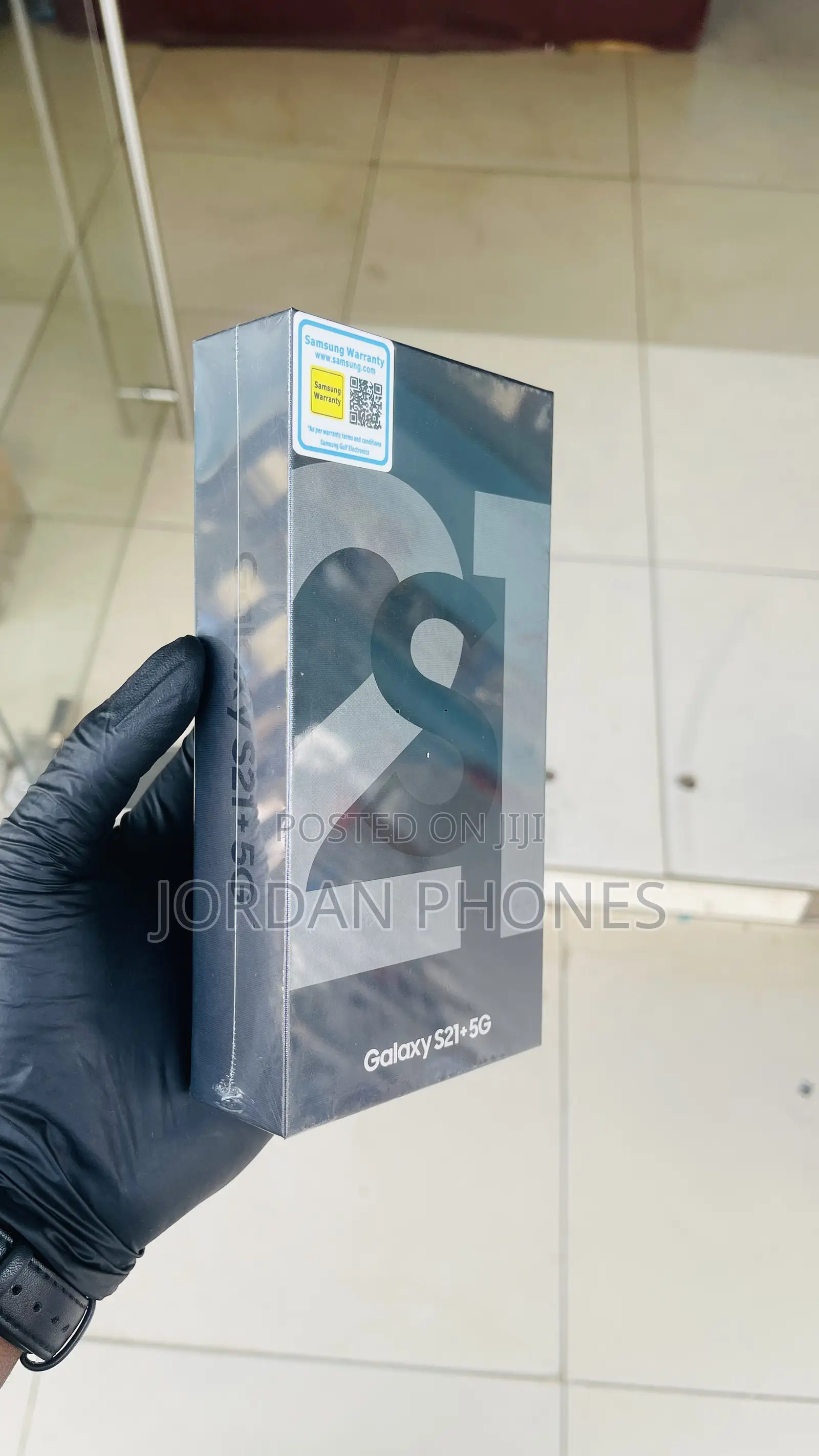 New Samsung Galaxy S21+ 5G 128 GB Black