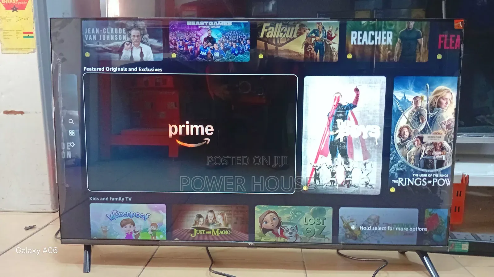 TCL Smart Tv 43inches Display