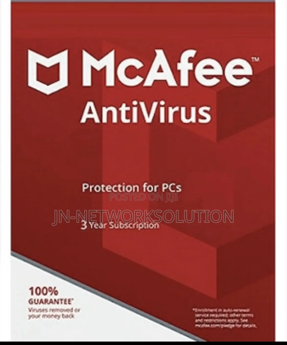 Mcafee Antivirus 3 Years User 1 Device Digital Download Key