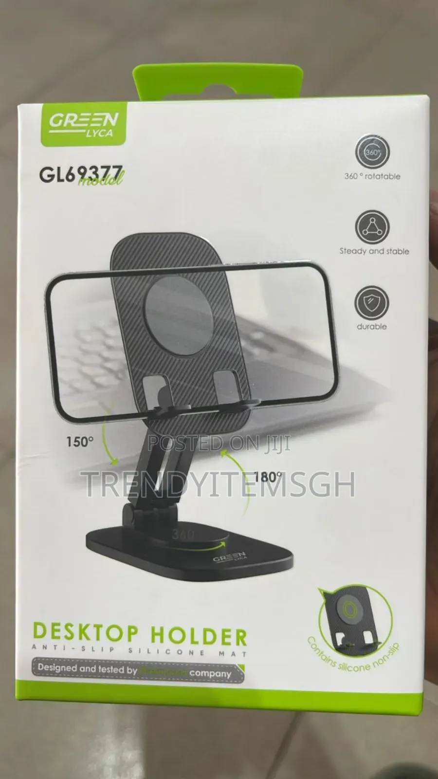 360 Rotatable Anti Slip Desktop Phone Holder Stand