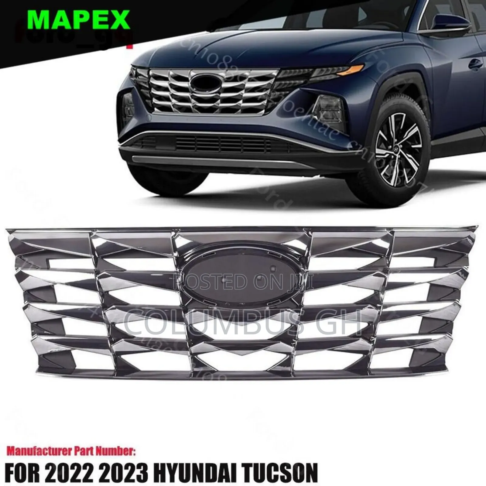 Hyundai Tucson 2022 2024 Front Grill