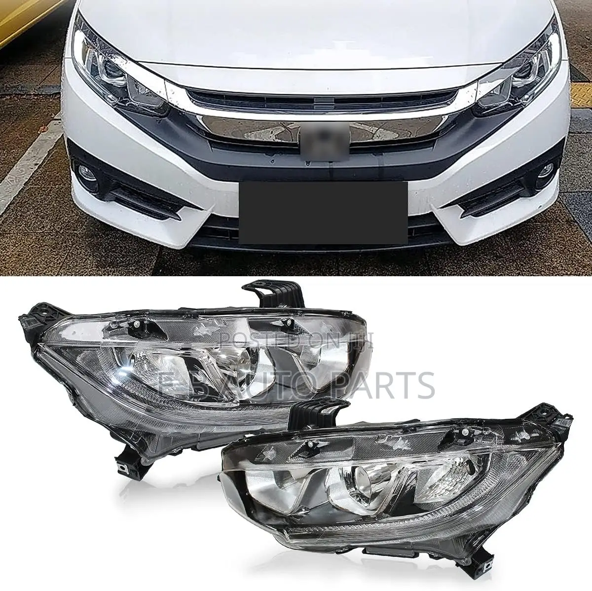 Honda Civic 2016-2020 Headlight Pair