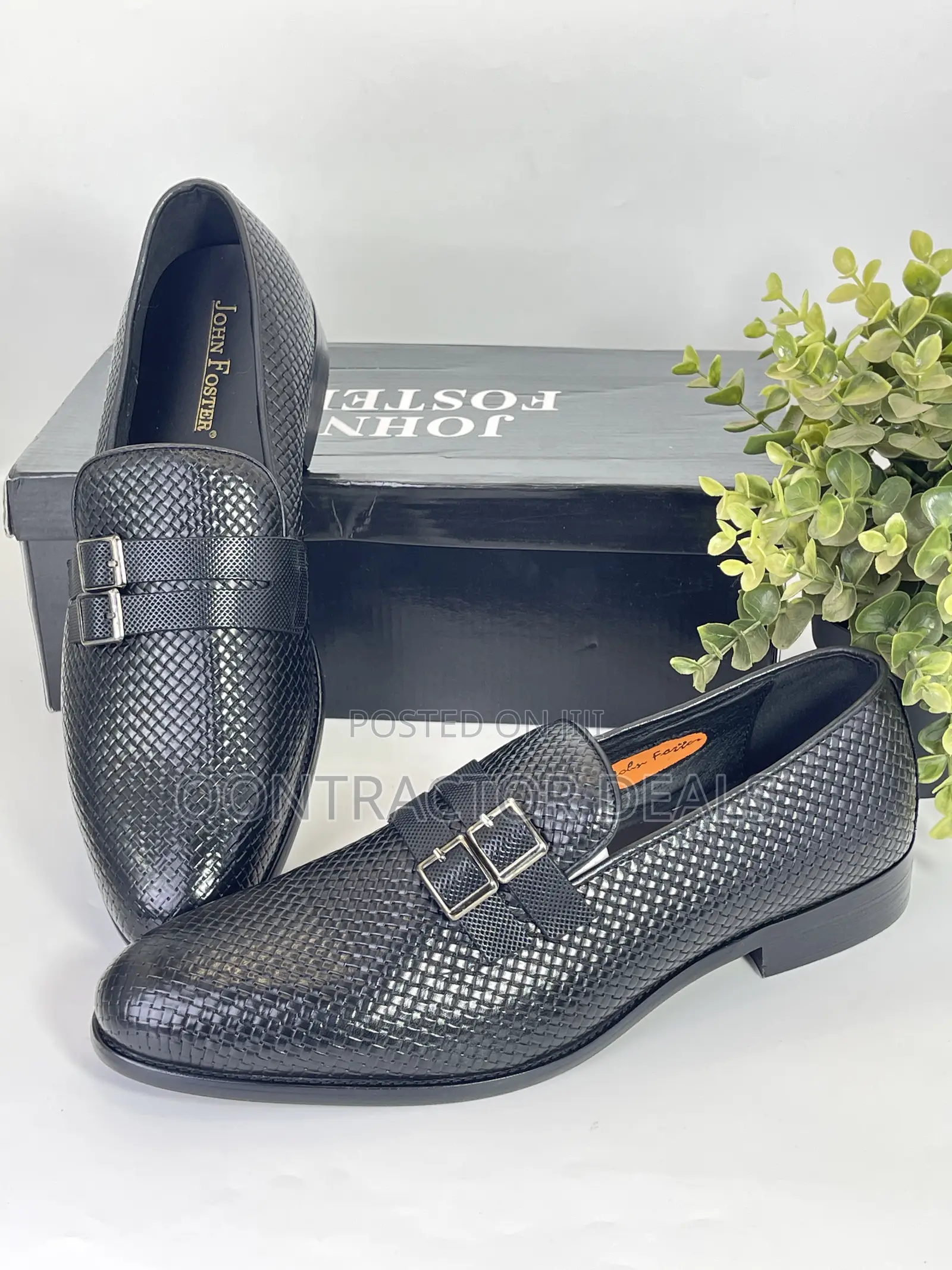 John Foster High Quality Leather Men’S Shoes