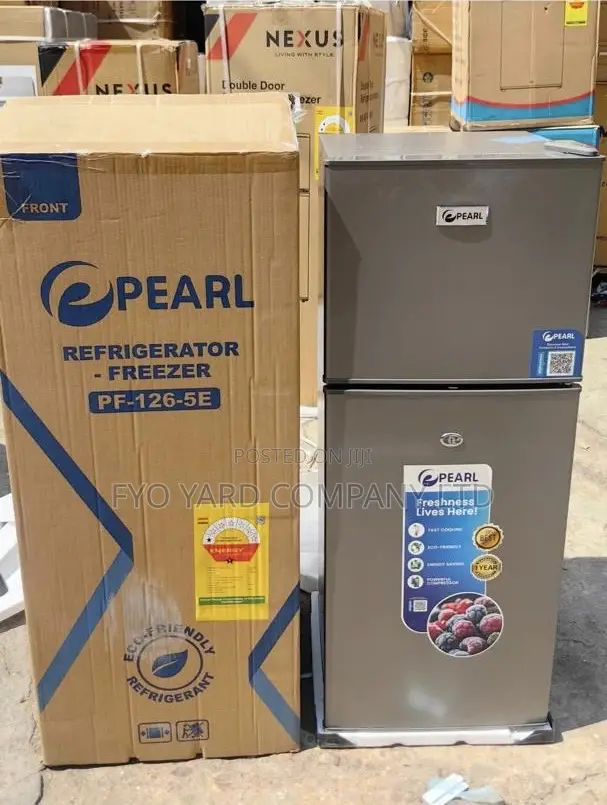 Brand New Inbox Pearl Top Freezer 80l Table Top Double Door Fridge