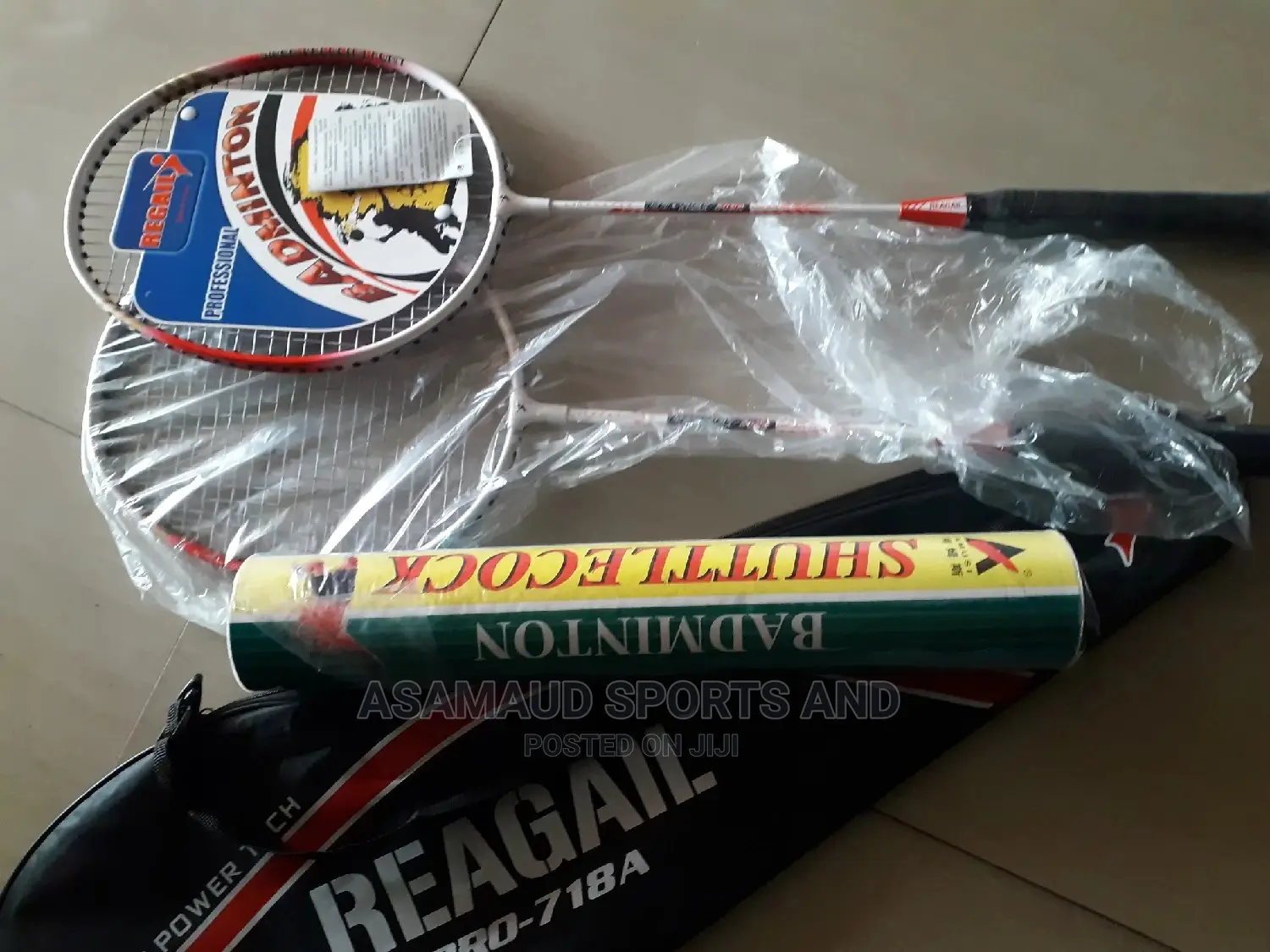 Original BADMINTON Net, RACKET and Ball at Cool Price