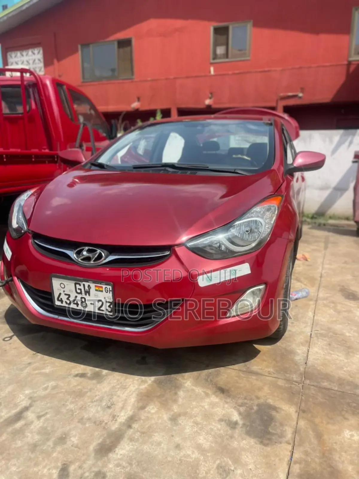 Hyundai Elantra SE 4dr Sedan (1.8L 4cyl 6A) 2014 Red