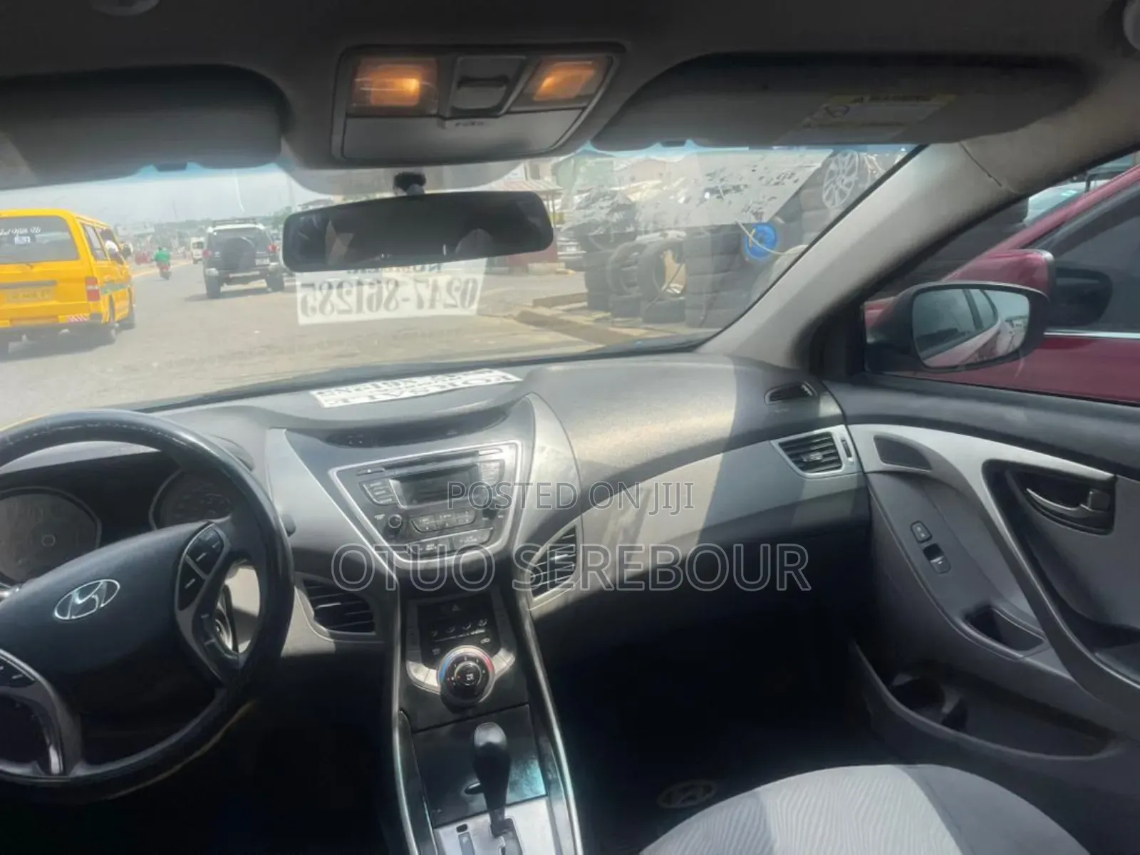 Hyundai Elantra SE 4dr Sedan (1.8L 4cyl 6A) 2014 Red