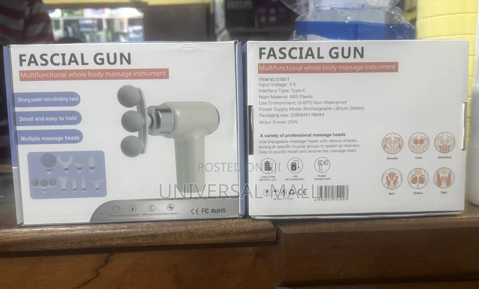 Multi-Functional Whole Body Fascial Massage Gun