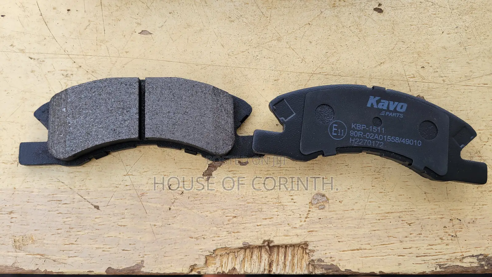 Kavo Brake Pads - Mitsubishi Mirage 2012-, Daihatsu Trevis 2006-