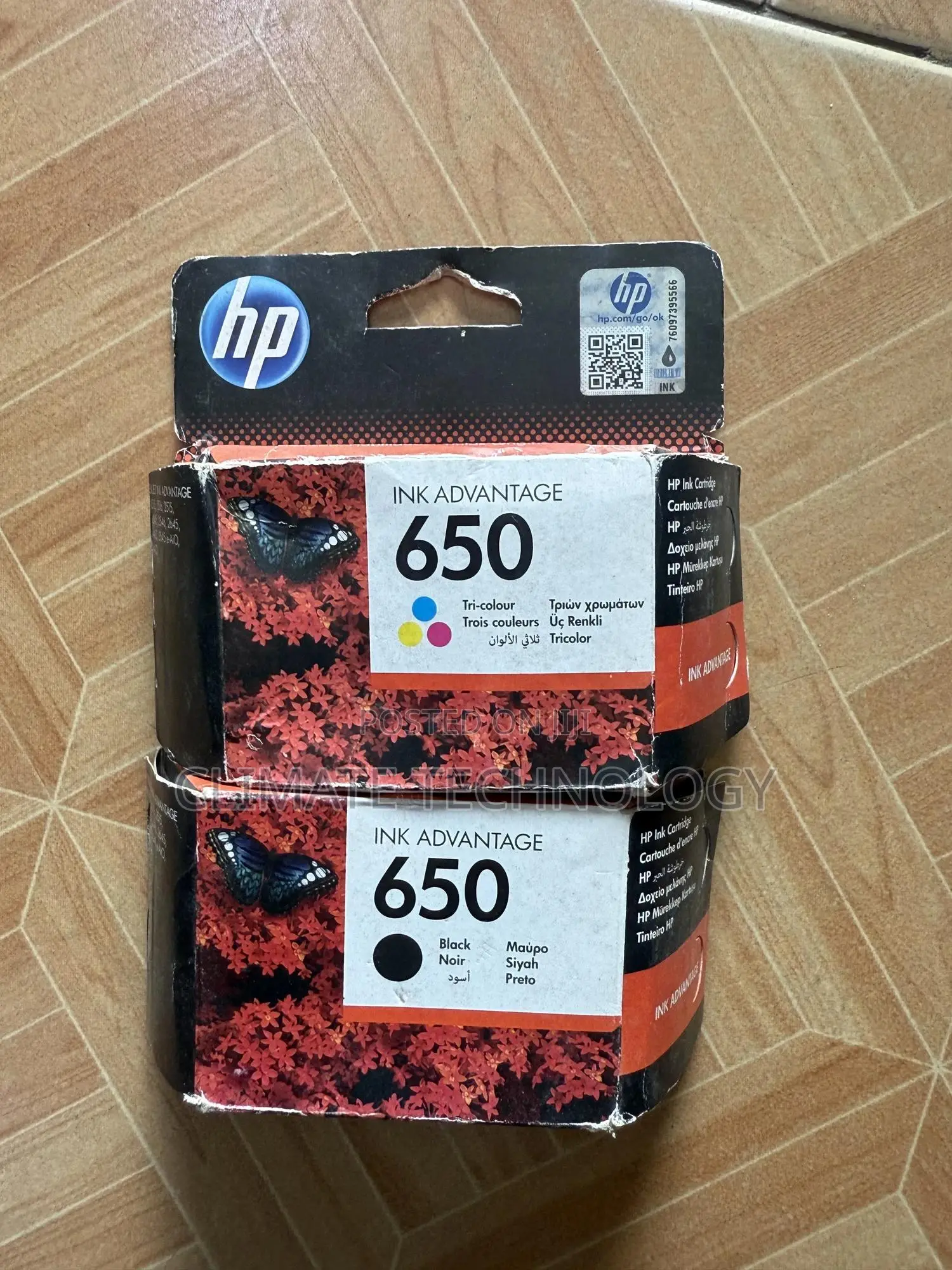 Hp 650 Ink Cartridge