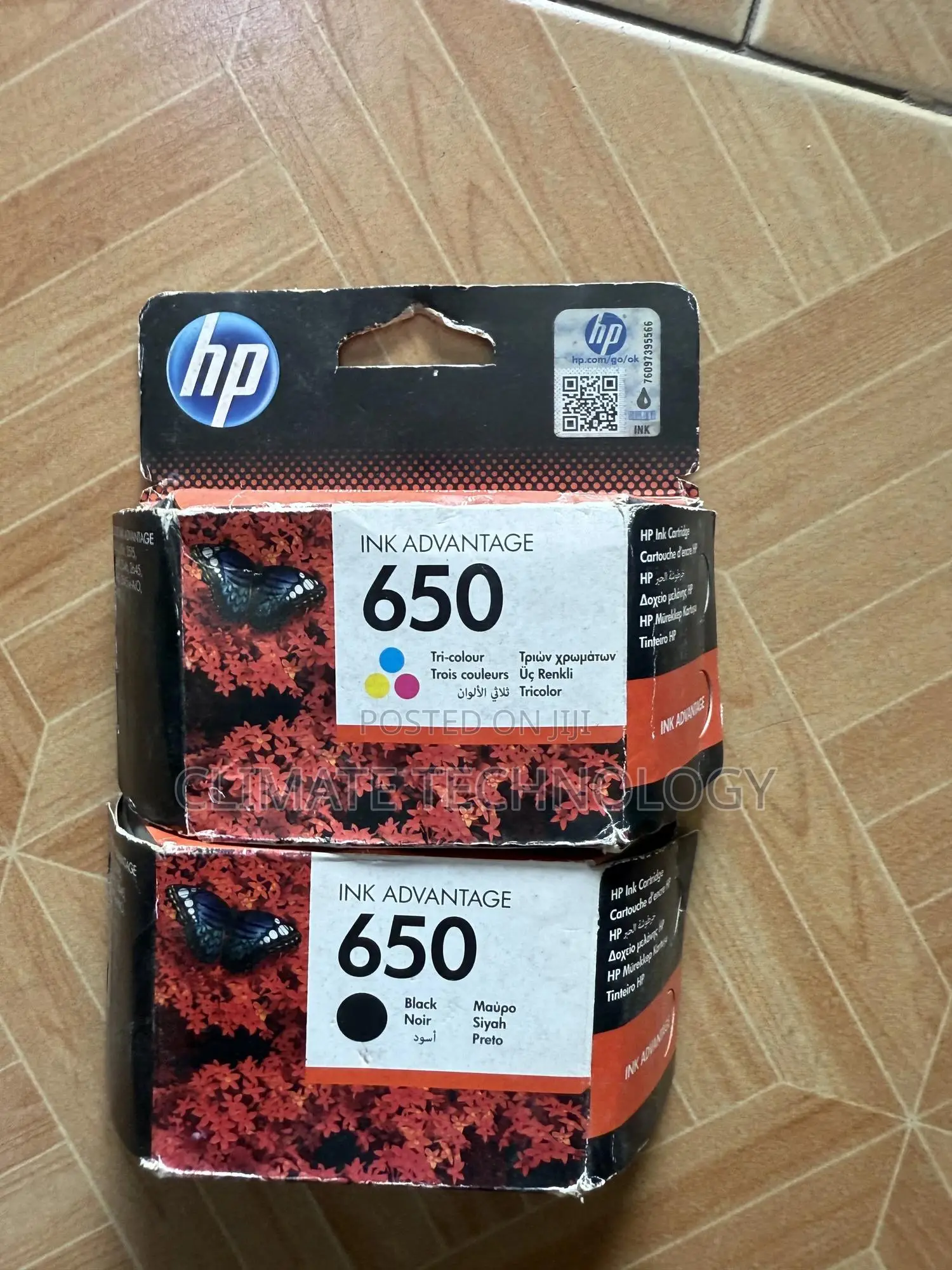 Hp 650 Ink Cartridge