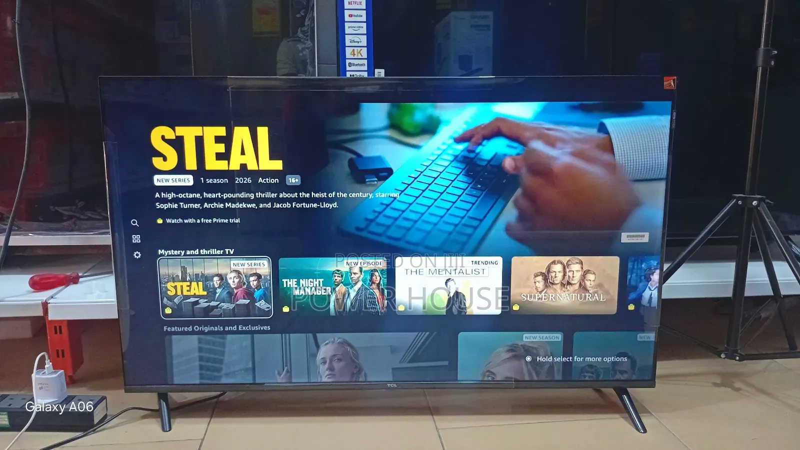 Qled Smart Google Tv TCL 43"