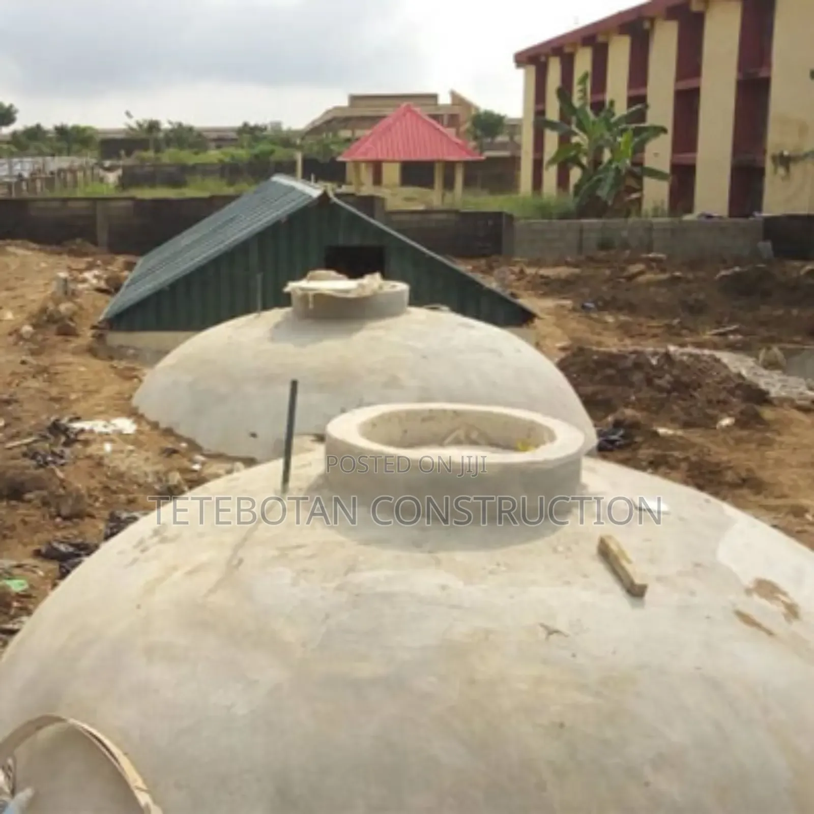 Biogas Digester Wastewater Filtration Treatment System Construction