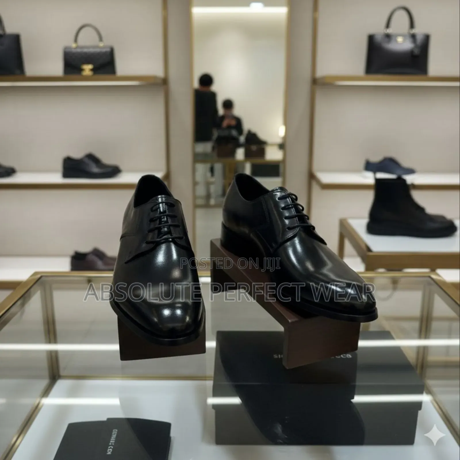 Black Classic Daro Shoe for Men