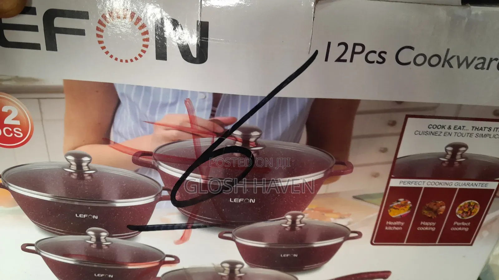 12pcs Lefon Cookware