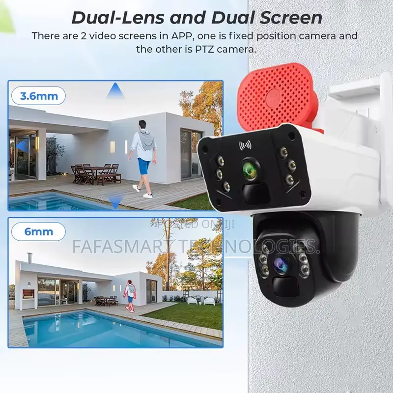 Dual Lens Solar Camera