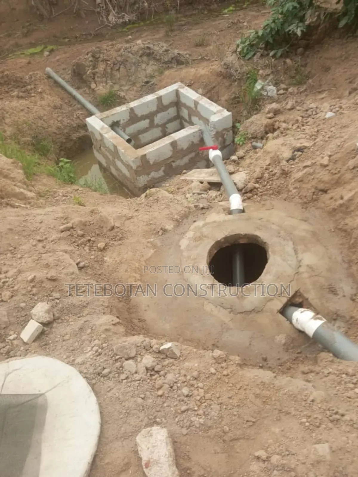 Biogas Digester Wastewater Filtration Treatment System Construction