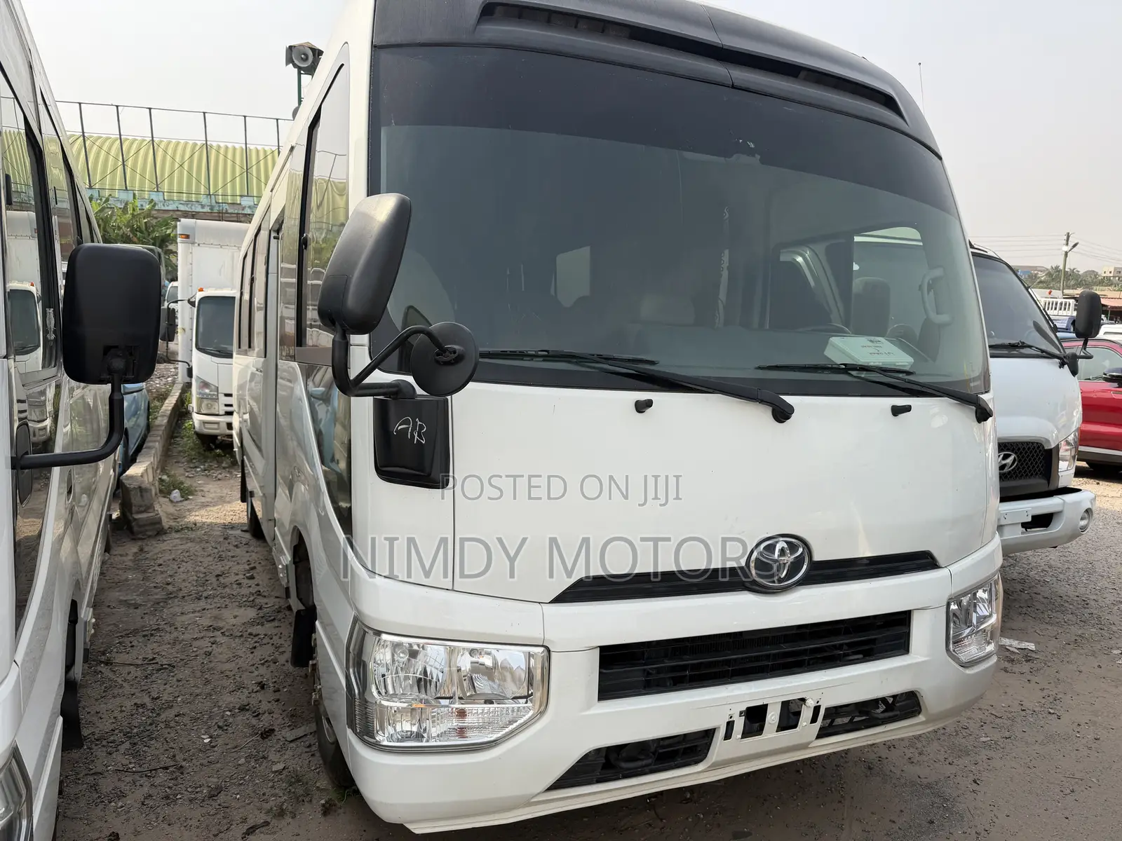 Toyota Coaster 2018 White