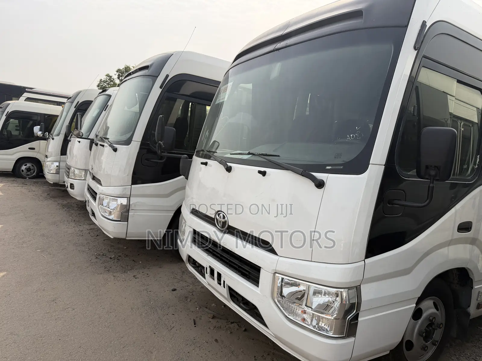 Toyota Coaster 2018 White