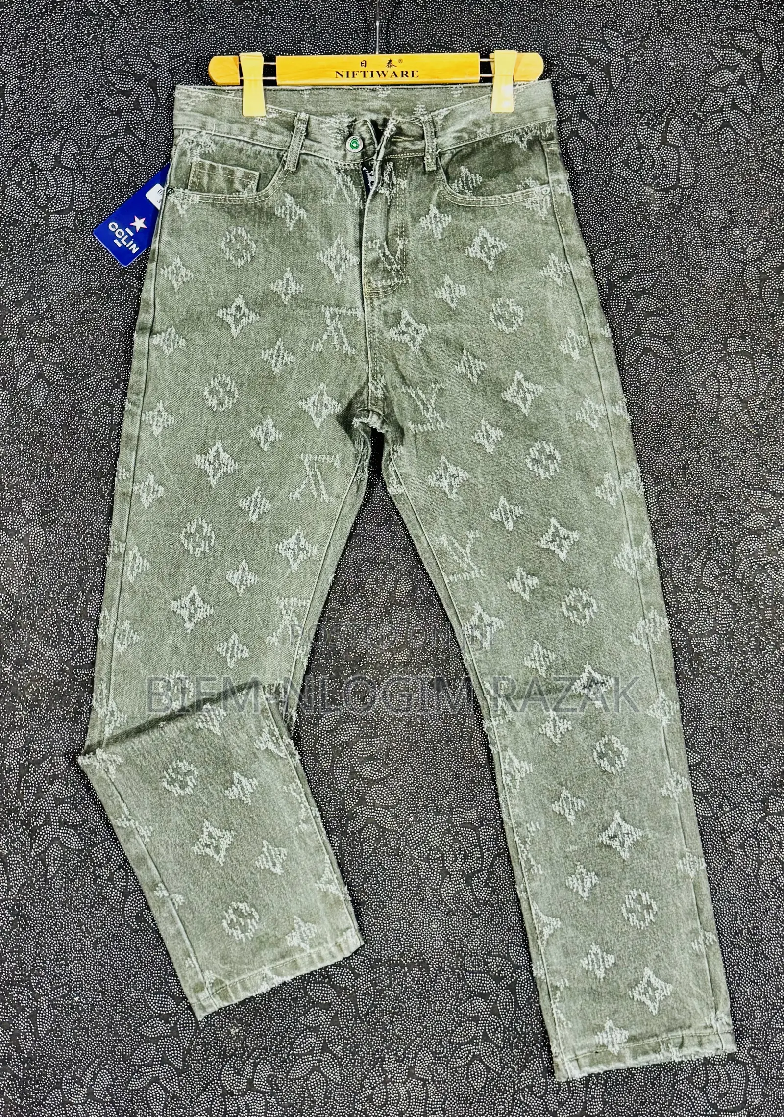 High Quality Chrome Heart Drew Baggy Jeans Available