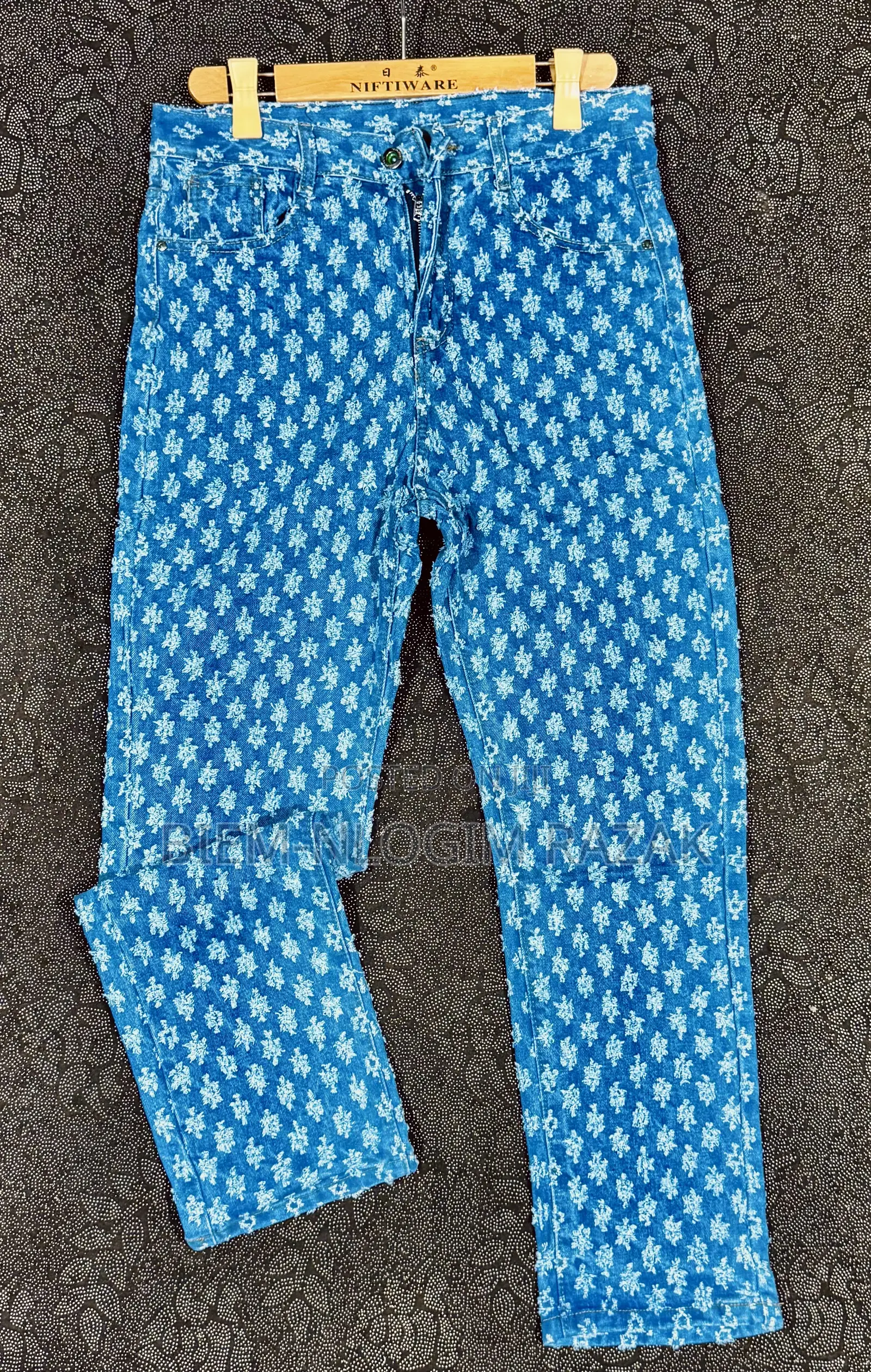 High Quality Chrome Heart Drew Baggy Jeans Available