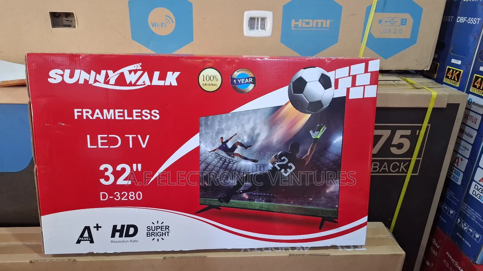 Sunnywalk 32-inch Digital Satellite Tv