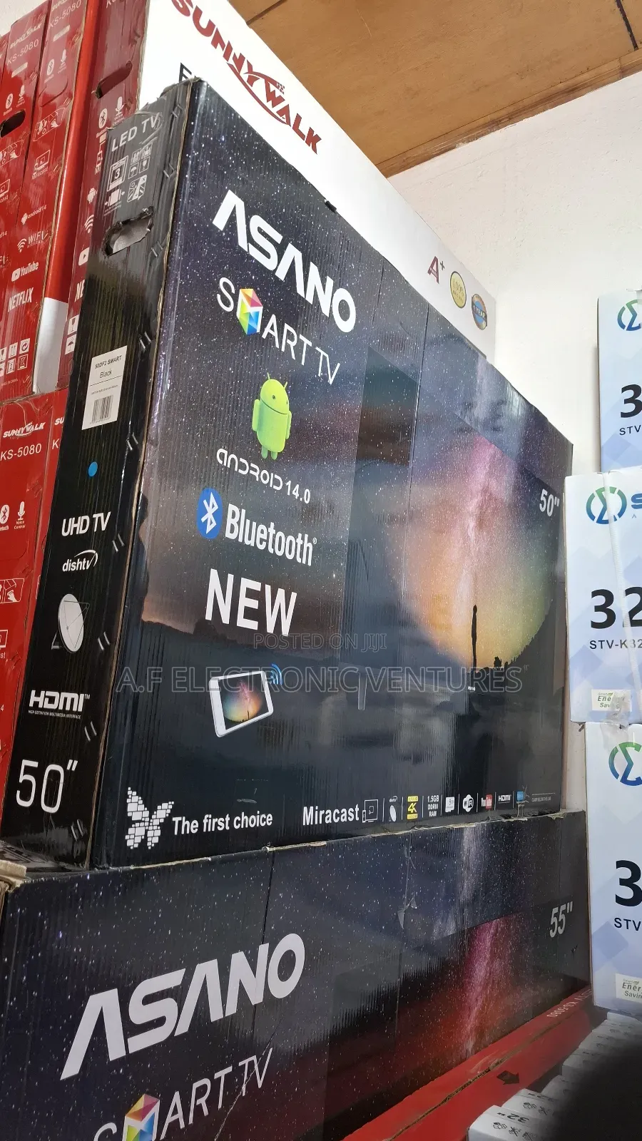 Asano 50-Inch Smart Android Tv