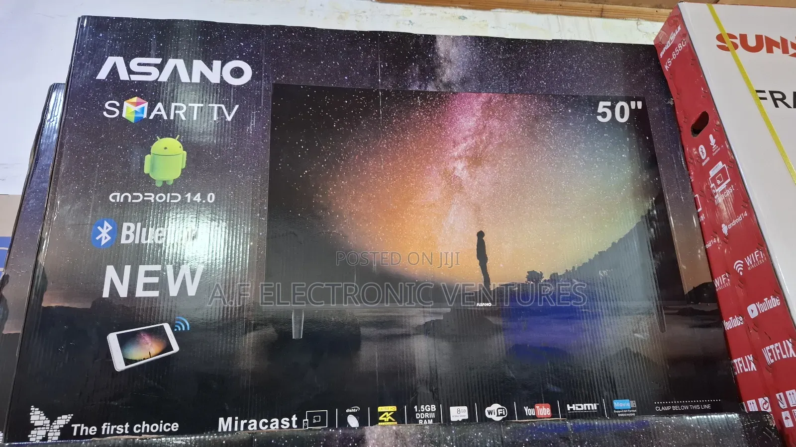 Asano 50-Inch Smart Android Tv