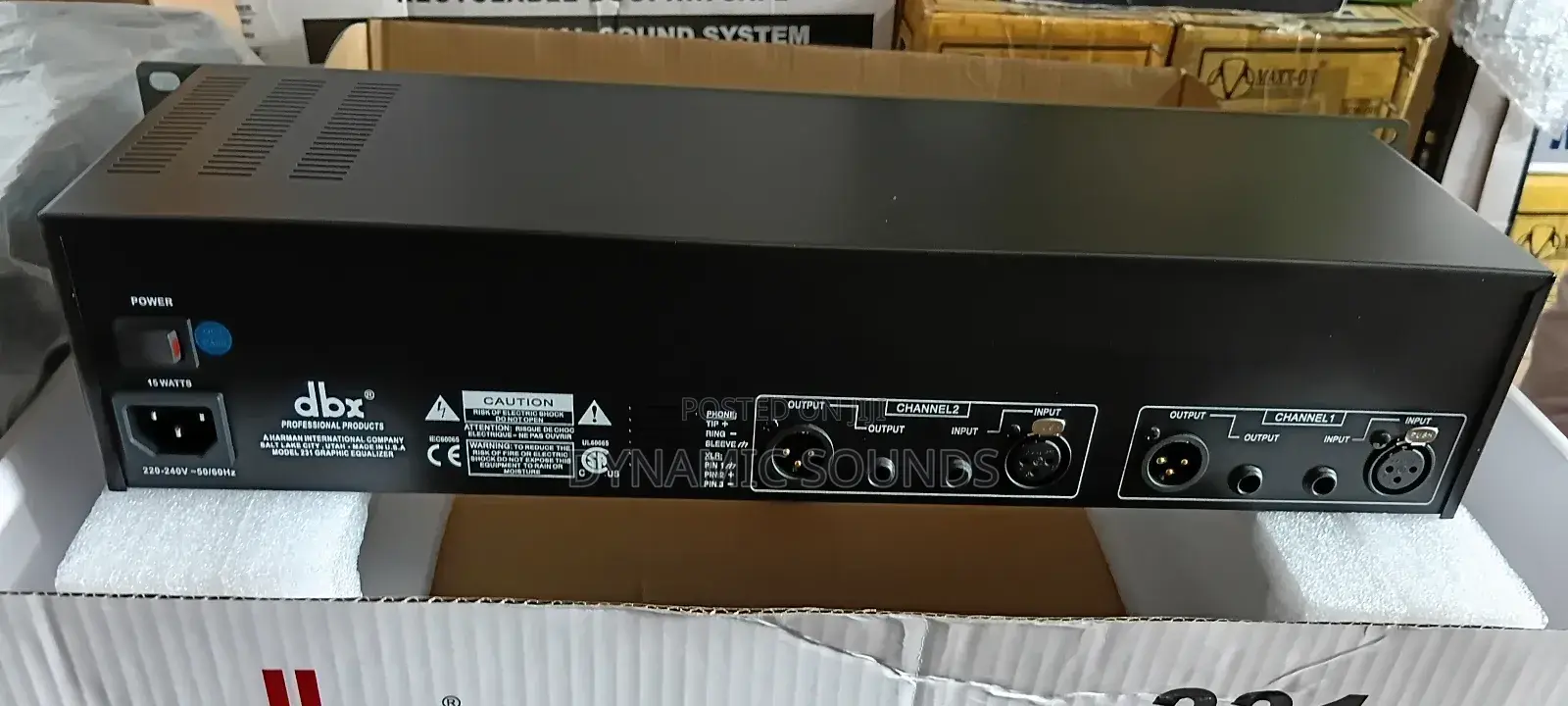 DBX Double Equlizer