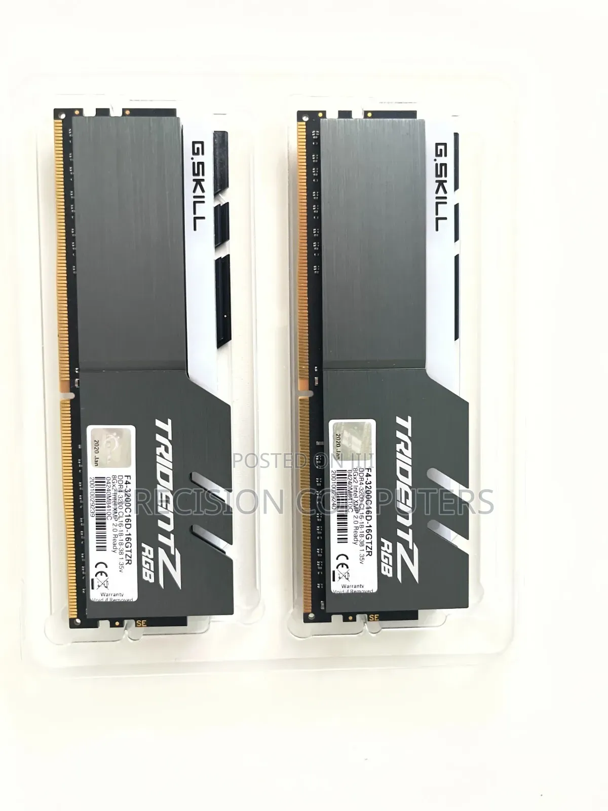 Gskill Trident Z RGB 32gb Ddr4