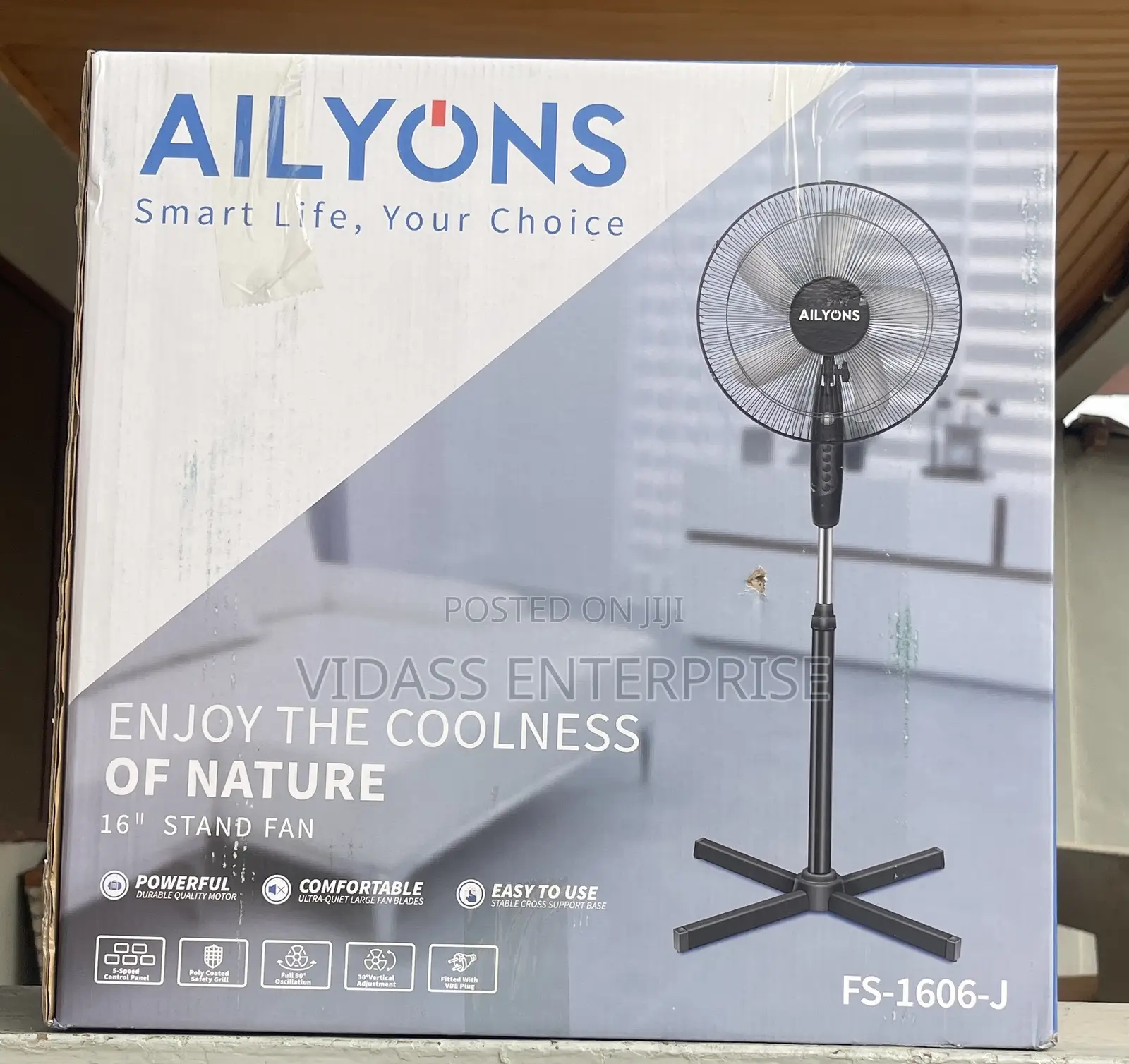Ailyons 16” Stand Fan