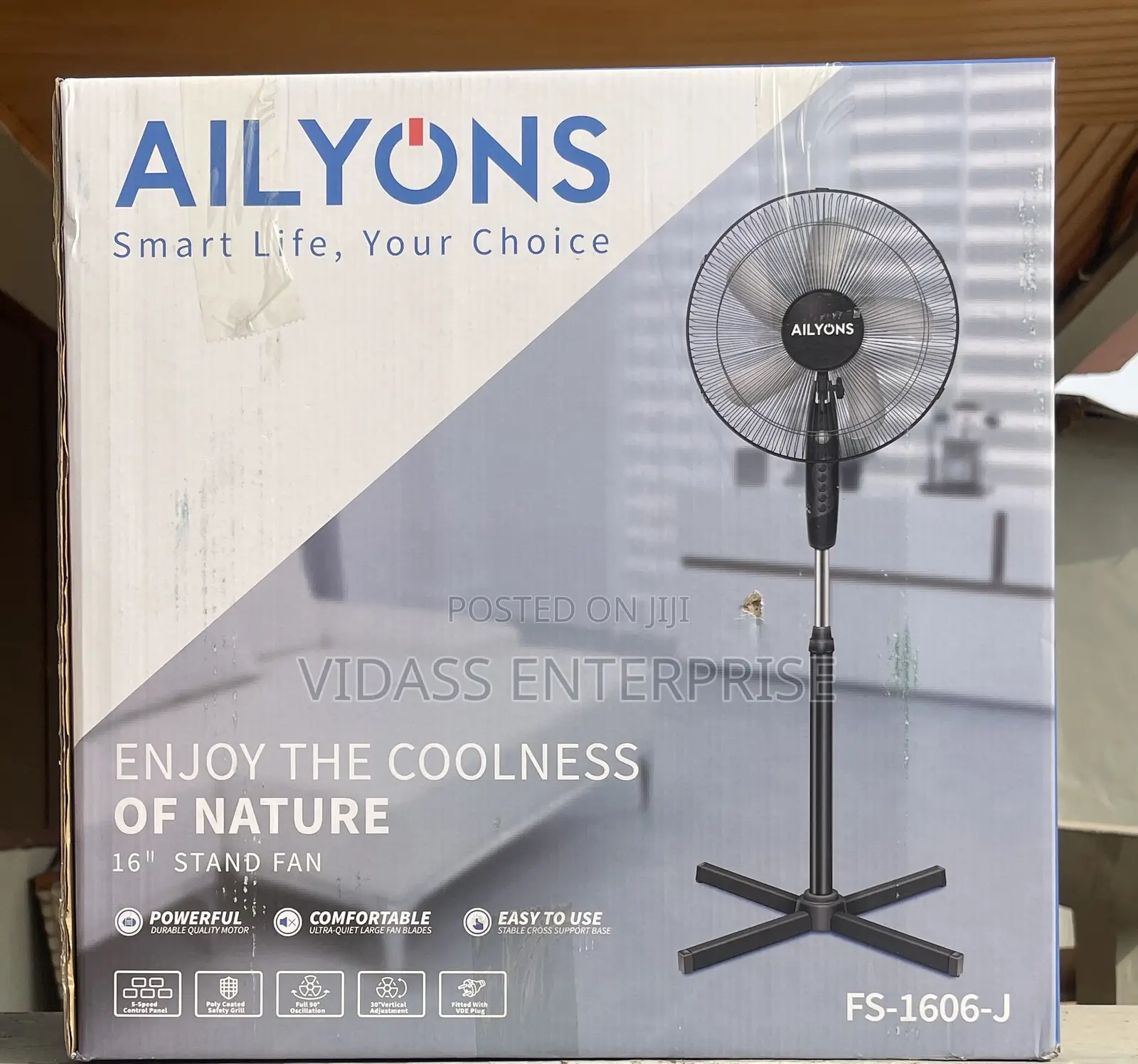 Ailyons 16” Stand Fan