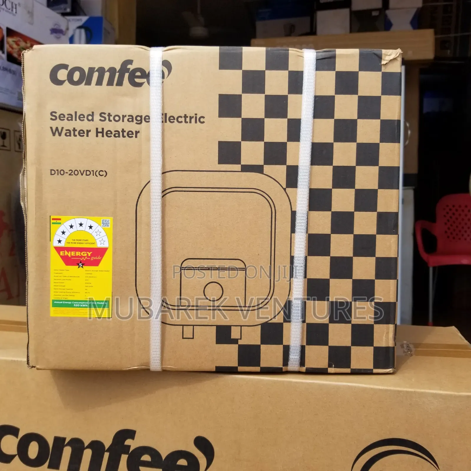 Comfee 10l Storage Water Heater