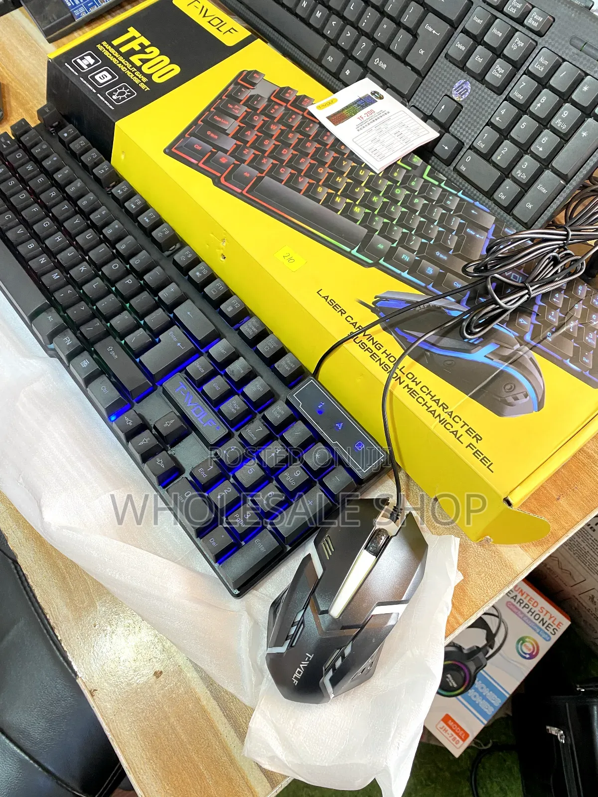 T-Wolf Gaming Keyboard Kit