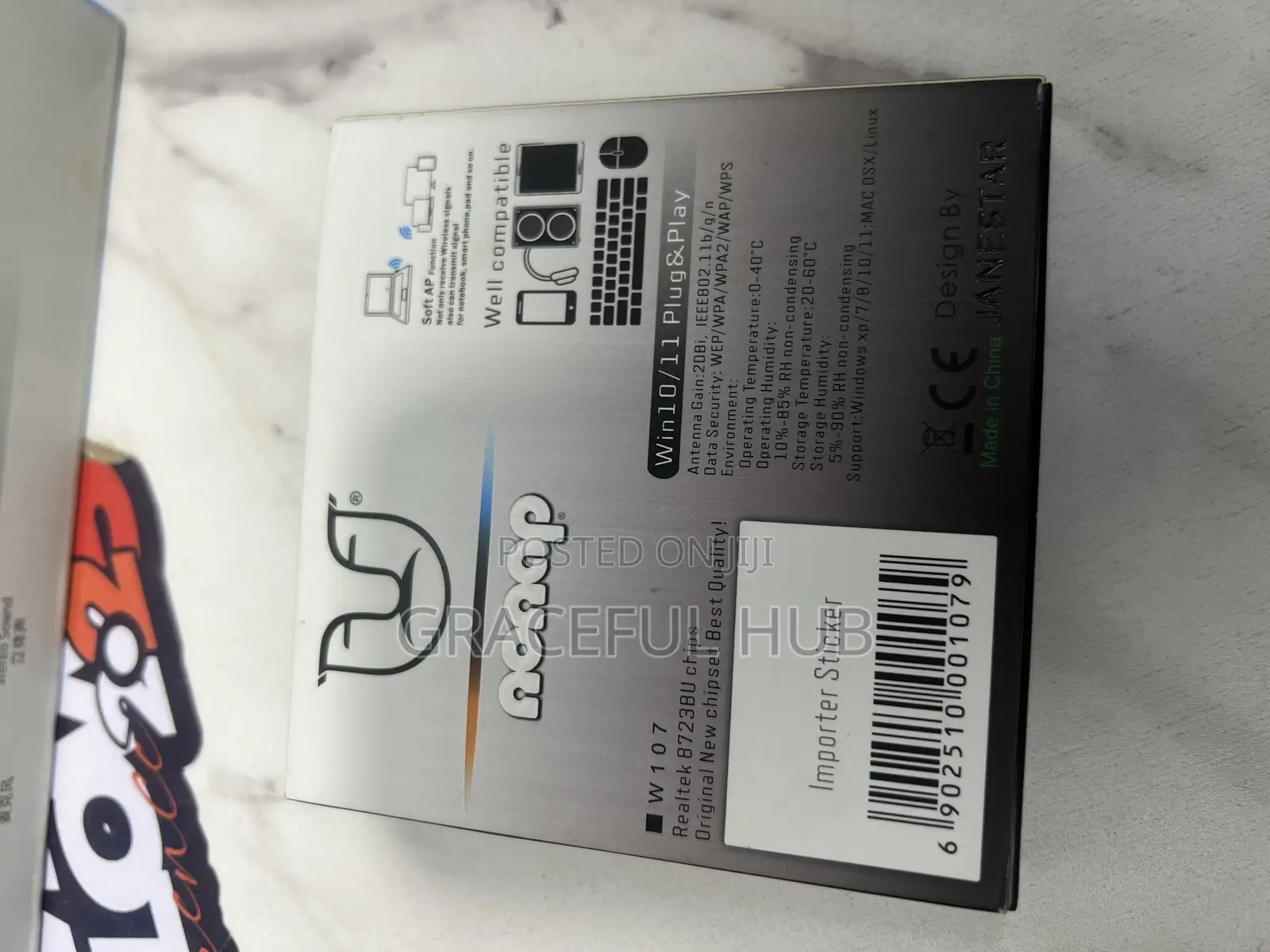 2in1 Wi-Fi +Bt Adapter