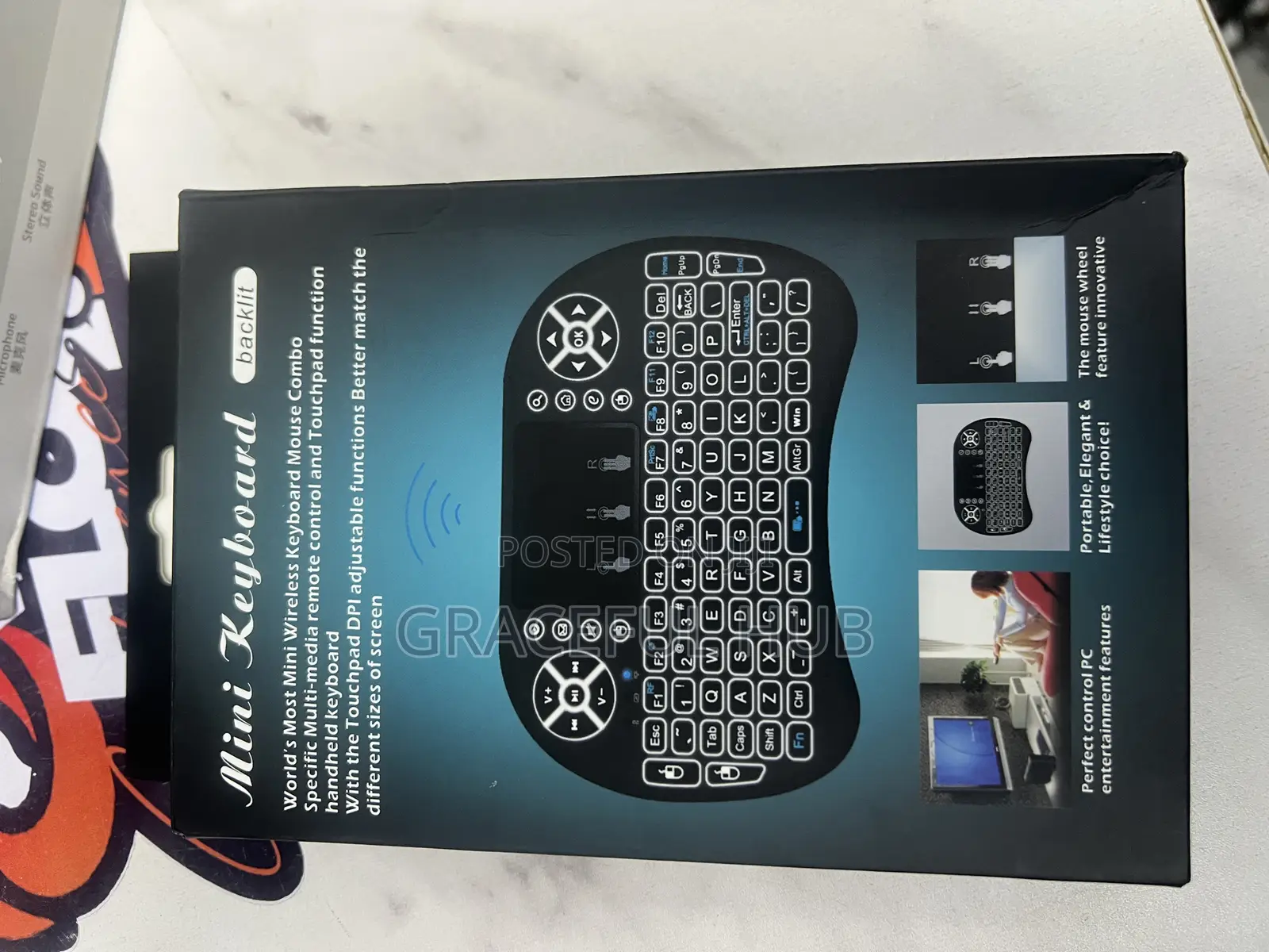 Mini Wireless Keyboard Backlit
