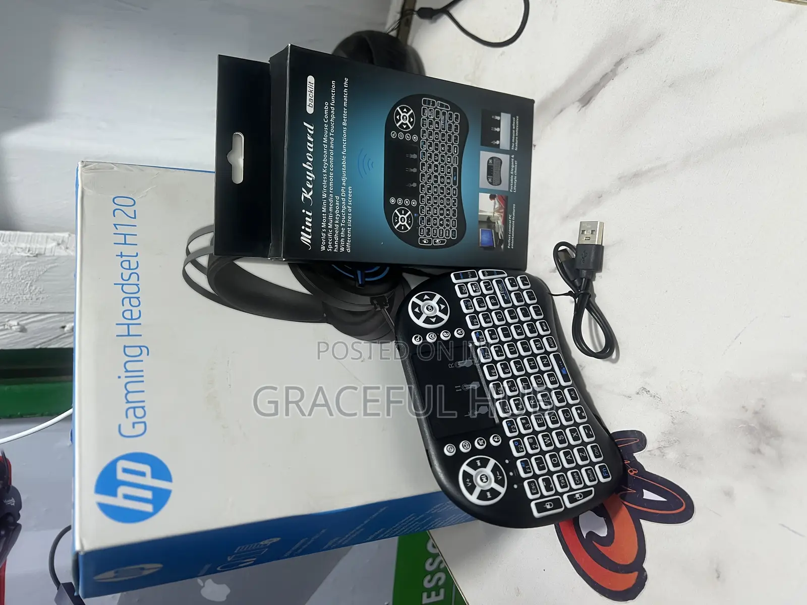 Mini Wireless Keyboard Backlit