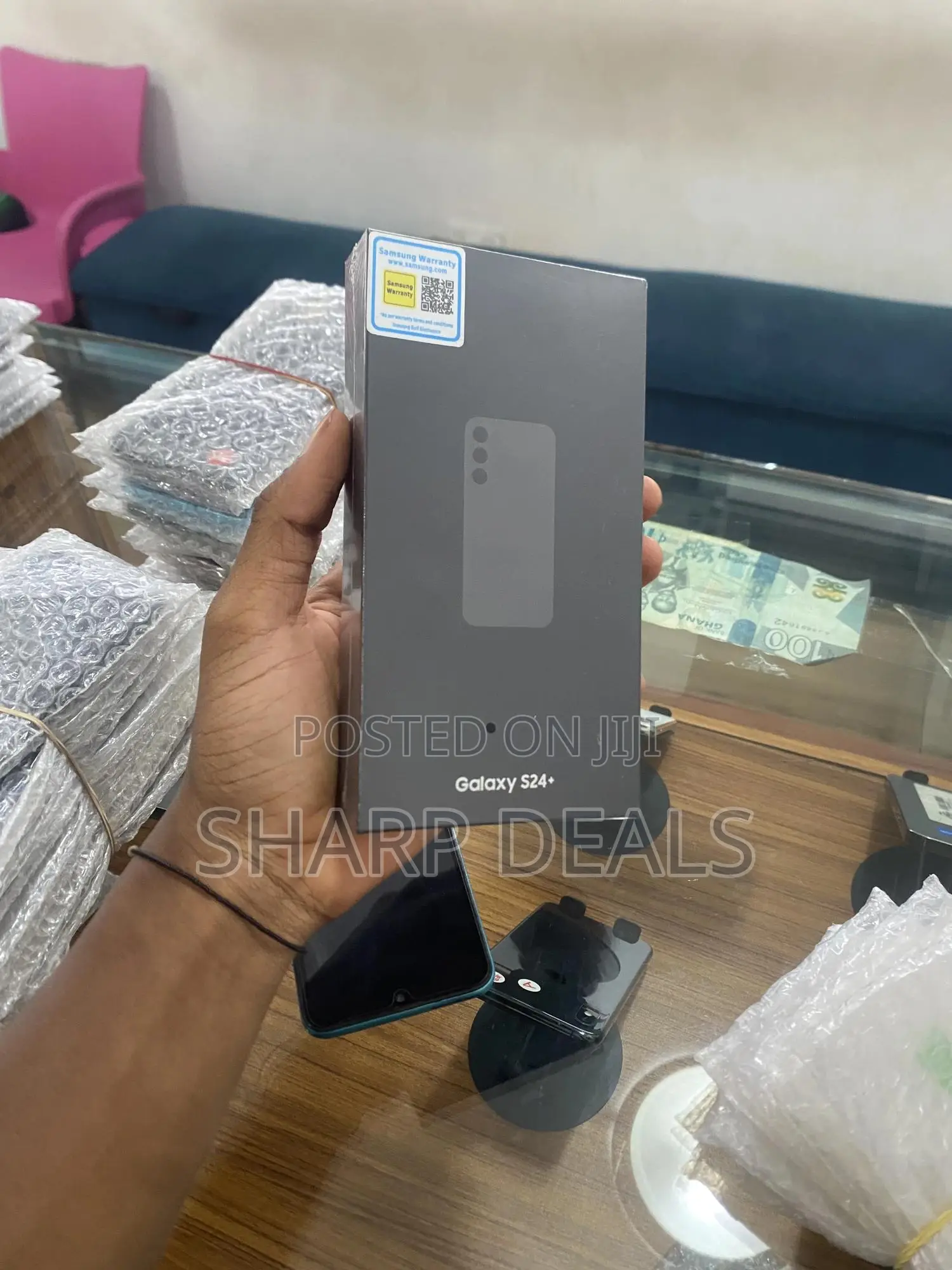 New Samsung Galaxy S24+ 256 GB Black