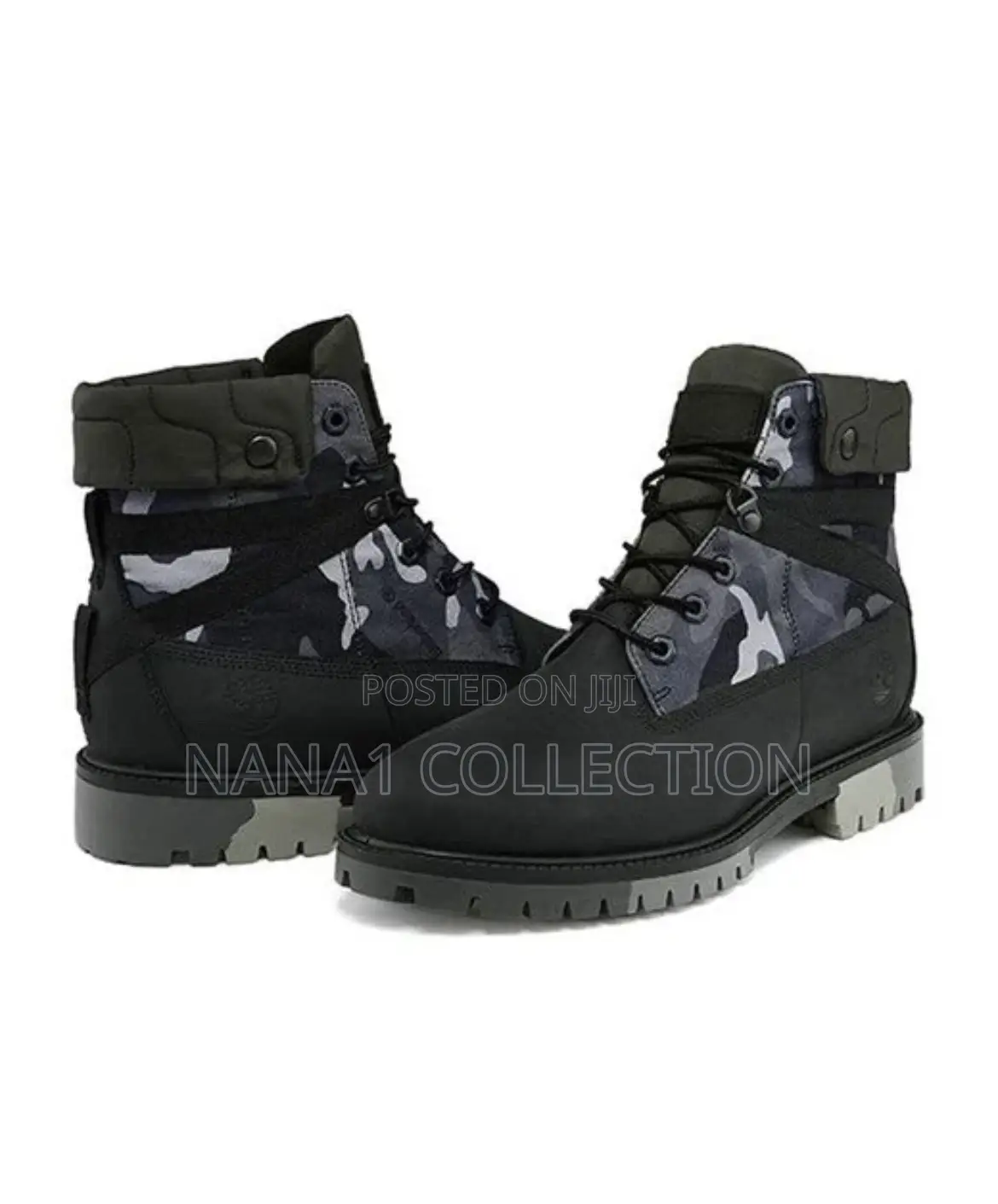 Timberland Heritage Ek + 6 Inch Waterproof Wide-fit Boot “Black”