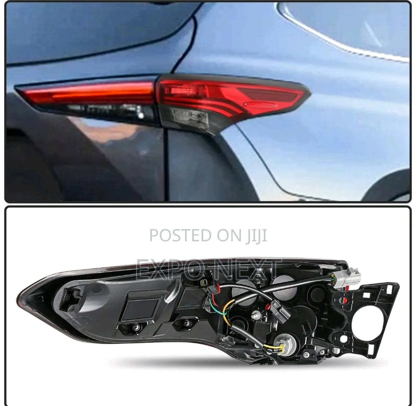 2020-2022 Toyota Highlander Outer Lamp Taillight Right Side