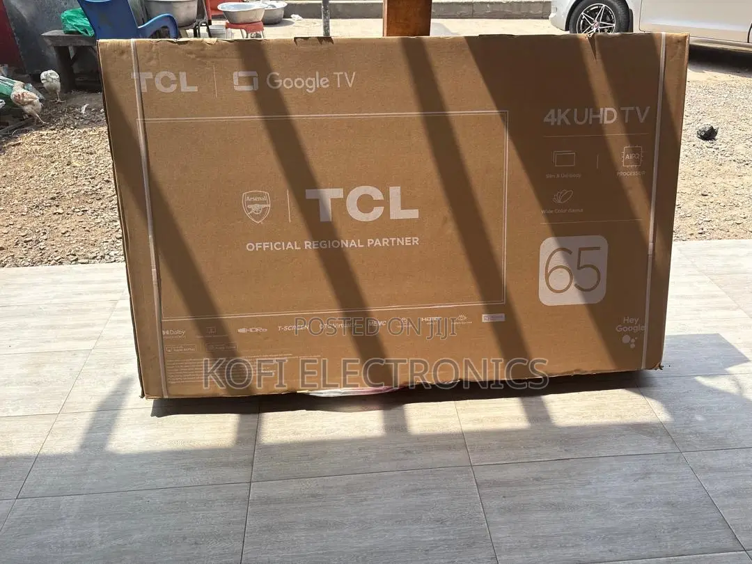 TCL 65′′ Uhd Google Smart Tv With HDR